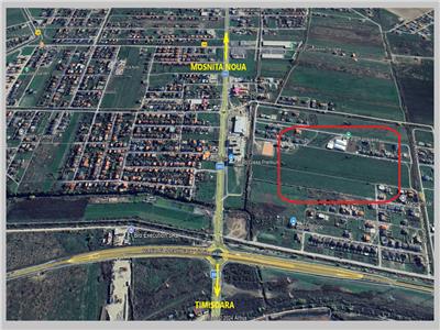 Zona premium,  parcele de vanzare in Mosnita Noua